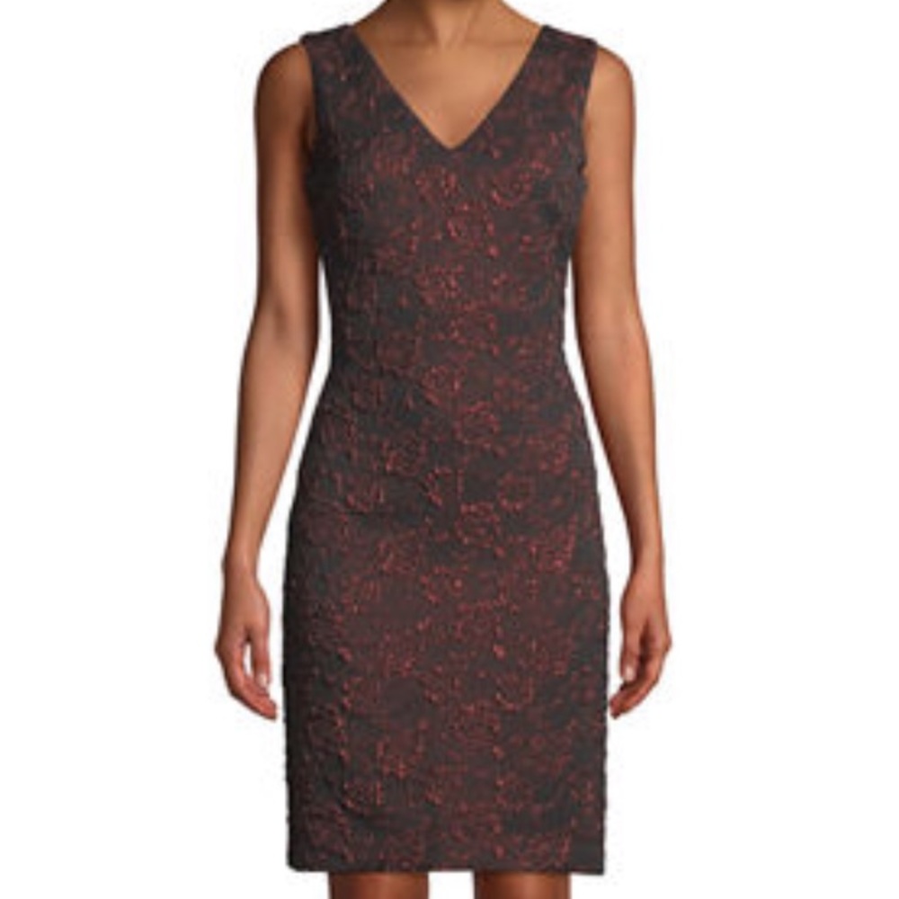 Donna Ricco Women’s Shimmering Floral Dress NWT 10